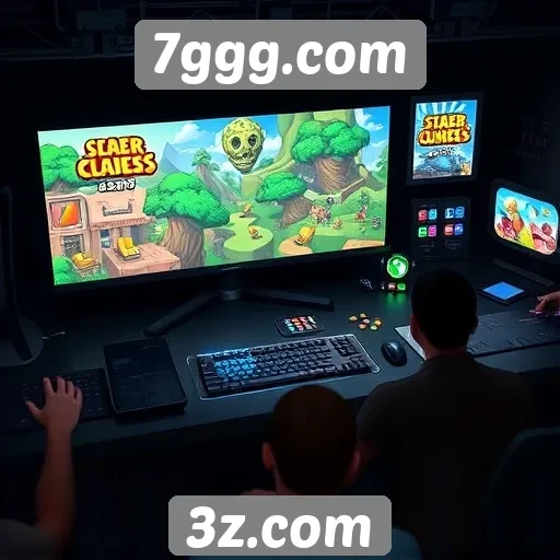 Inovação em design de jogos no site 7ggg.com