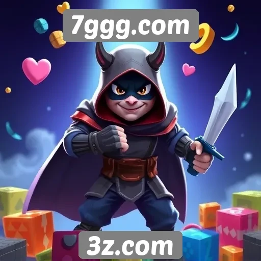 Variedade de jogos disponíveis no 7ggg.com